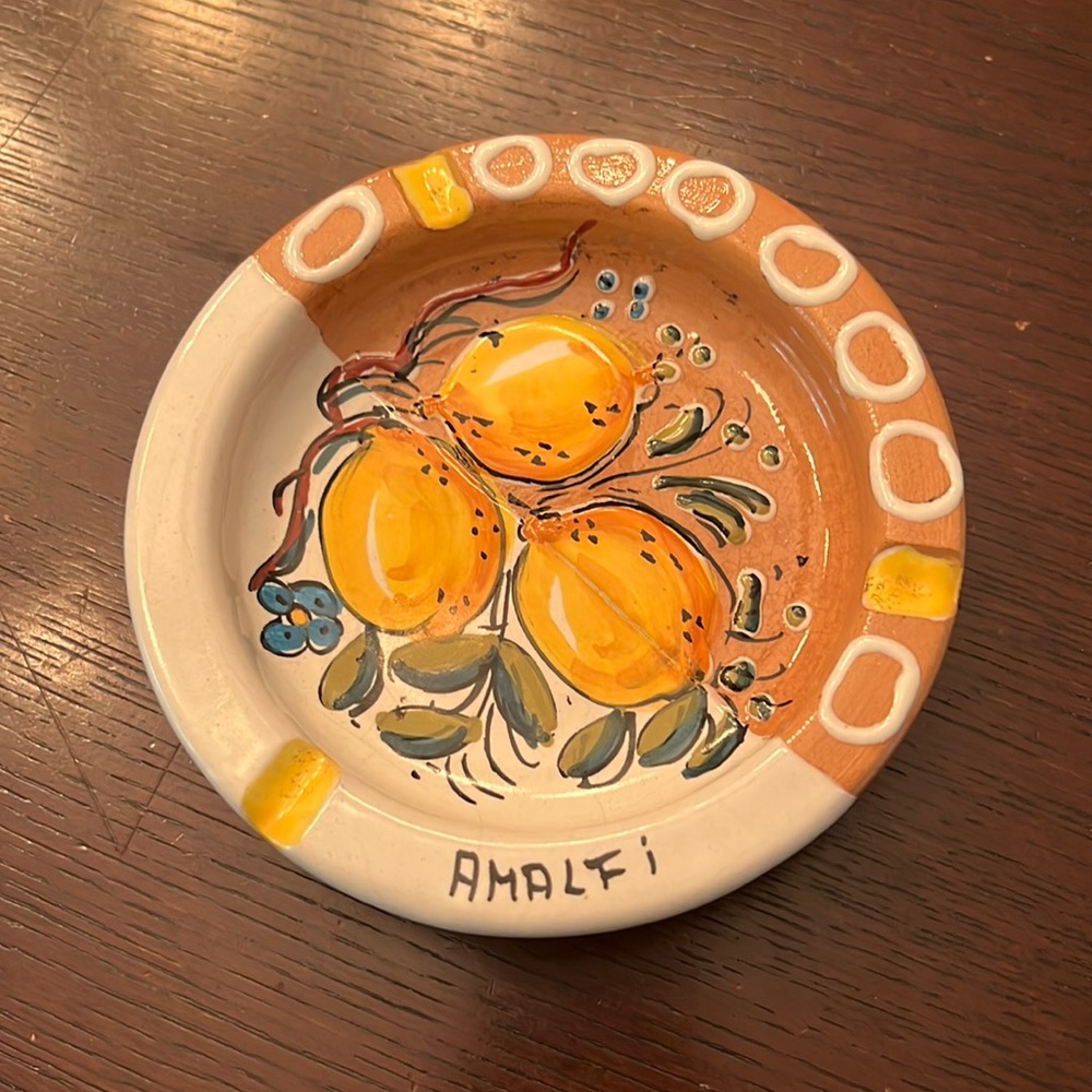 Amalfi dish/jewelry try
